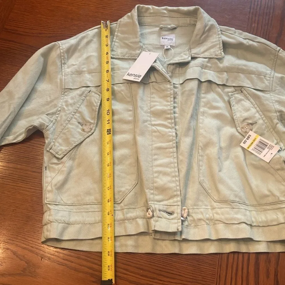 NWT Kensie Jeans Green (fresh mint) jacket size M